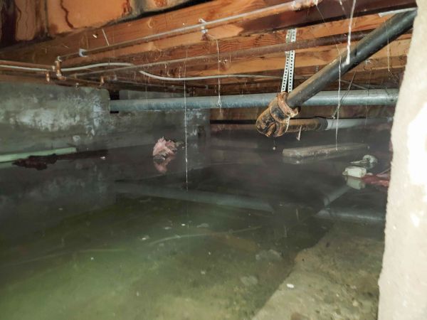 Crawl Space Drying in Irvine