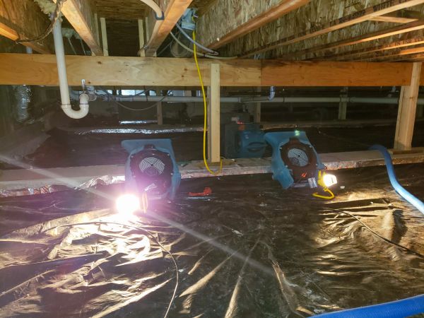 Cost of Crawlspace Water Removal in Irvine